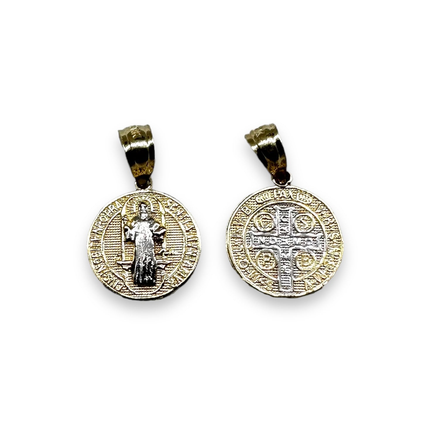 14K Gold Mini San Benito Medal